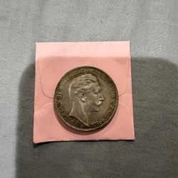 PRUSSIA KINGDOM Germany WILHELM II Old Silver 3 Mark German Coin i98142