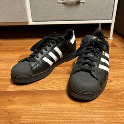 Black Adidas Superstar Size 11.5 (Read The Description)