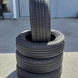 225 60 18 SET(4) (S81) MICHELIN PRIMACY AS  80% TREAD 