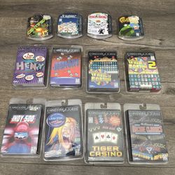 Rare Vintage Tiger Electronics Game .com Games Lot 