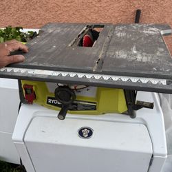 15 Amp 10 in. Compact Portable Corded Jobsite Table Saw with Folding Stand