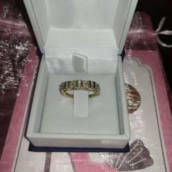 10k Gold Real Diamond Ring