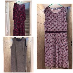 Women’s Size 18 Dresses Boden and Loft $15 Each