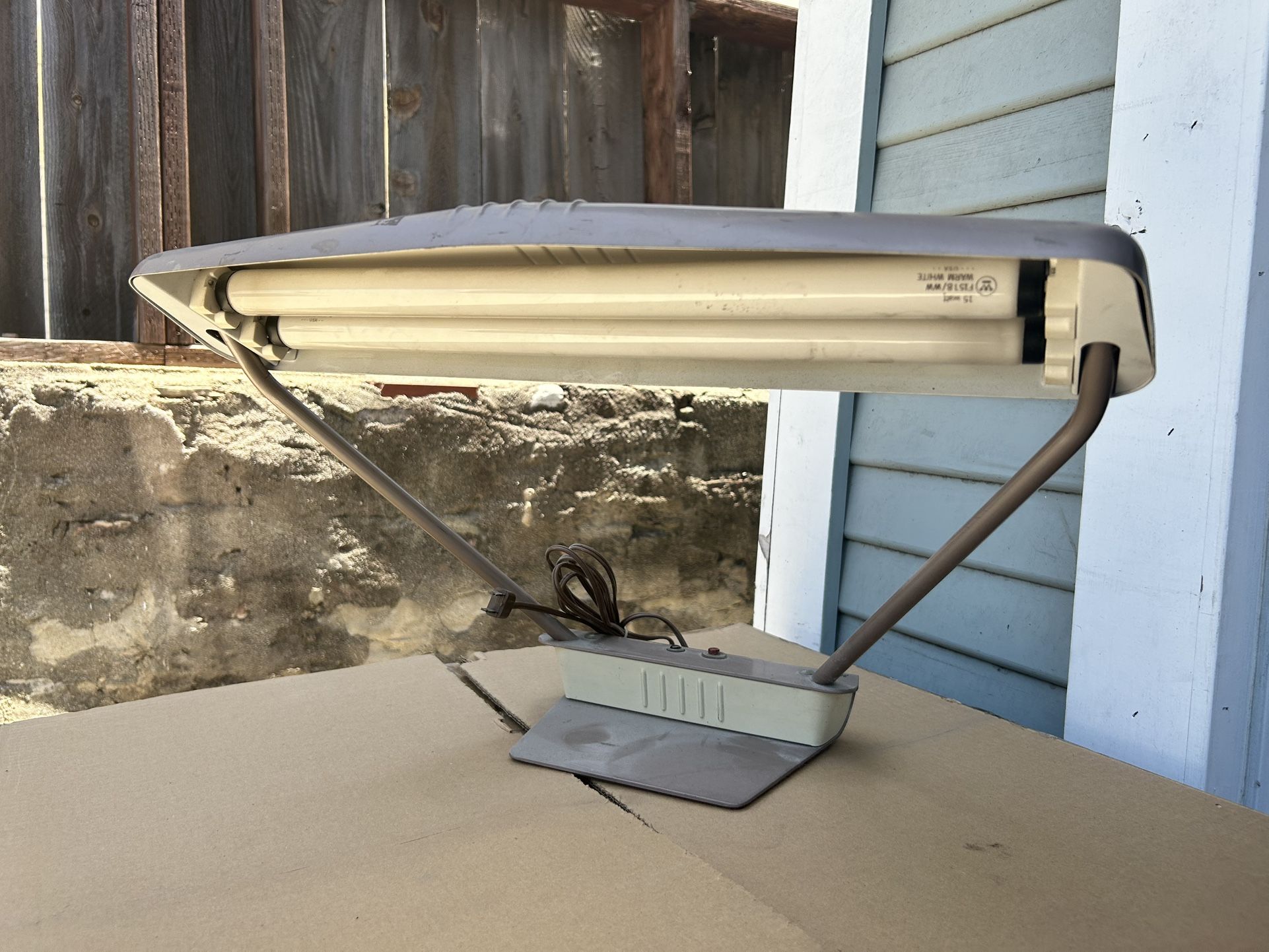 Antique Desk Light Lamp Vintage