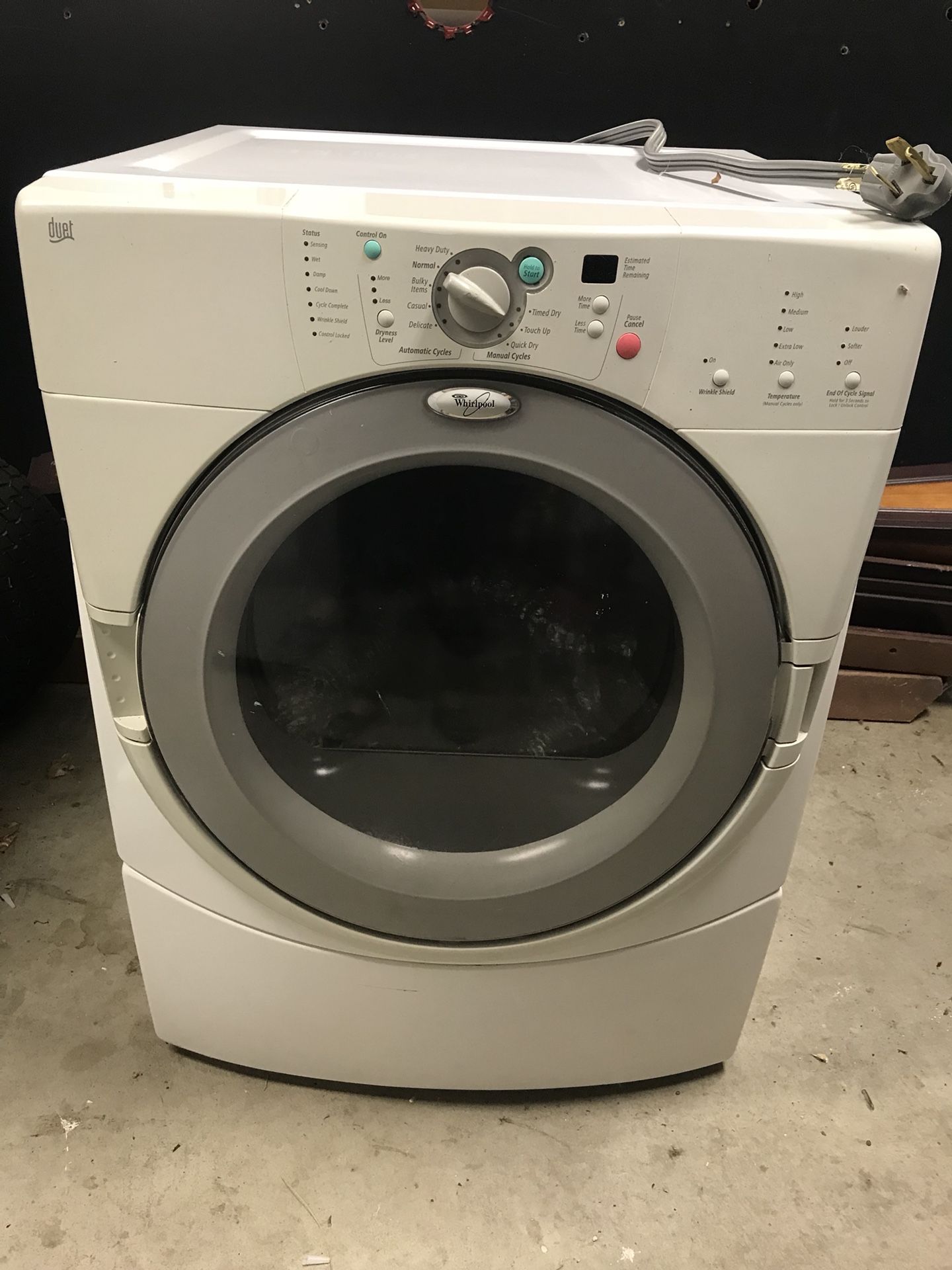 Whirlpool dryer