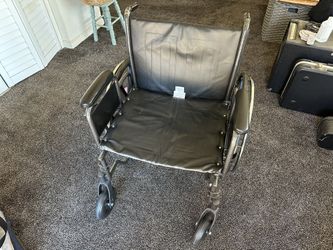 New, Unused Wide Wheelchair