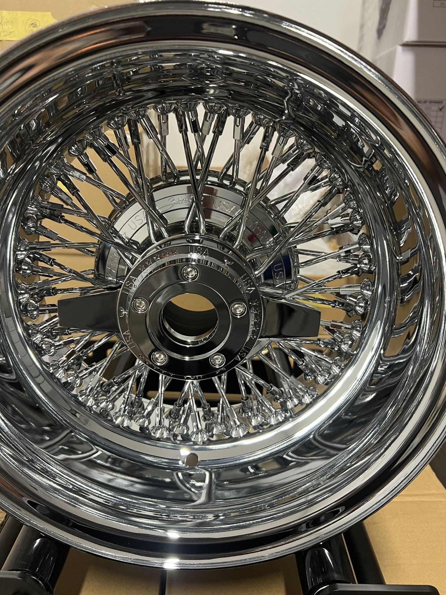 13x7 Zenith Wire Wheels
