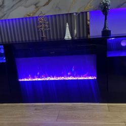 New Fireplace Tv Stand In Box 📦 Finance Available No Credit Needed 