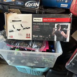 New Perfect Fitness Adjustable Portable Multi Gym Pull-Up Bar $30 Firm Price 