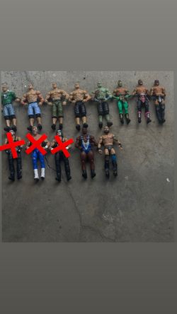 WWE Wrestling Action Figures lot