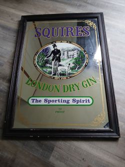 Vintage Advertising Mirror
