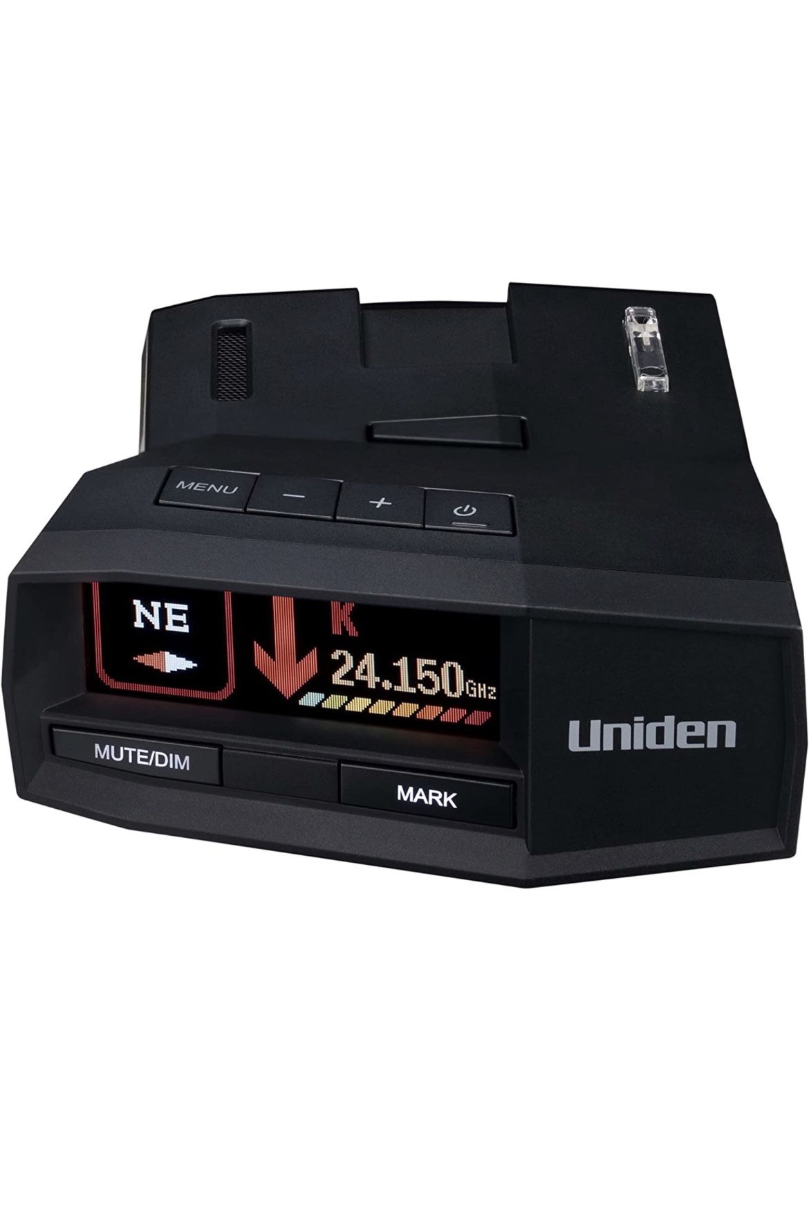 UNIDEN R8 Extreme Long-Range Radar/Laser Detector, Dual-Antennas Front & Rear Detection w/Directional Arrows, Built-in GPS w/Real-Time Alerts, Voice A