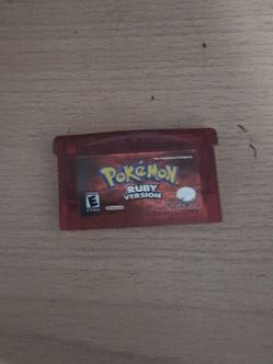 Pokemon Ruby Version Nintendo Game Boy Advance