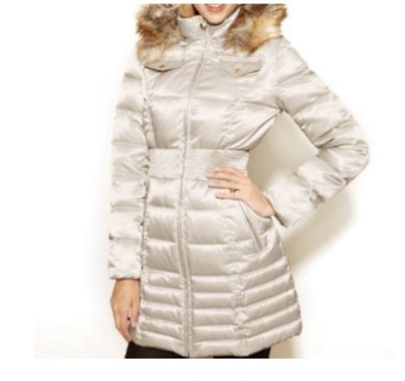 Laundry By Shelli Segal Quilted Puffer Coat
