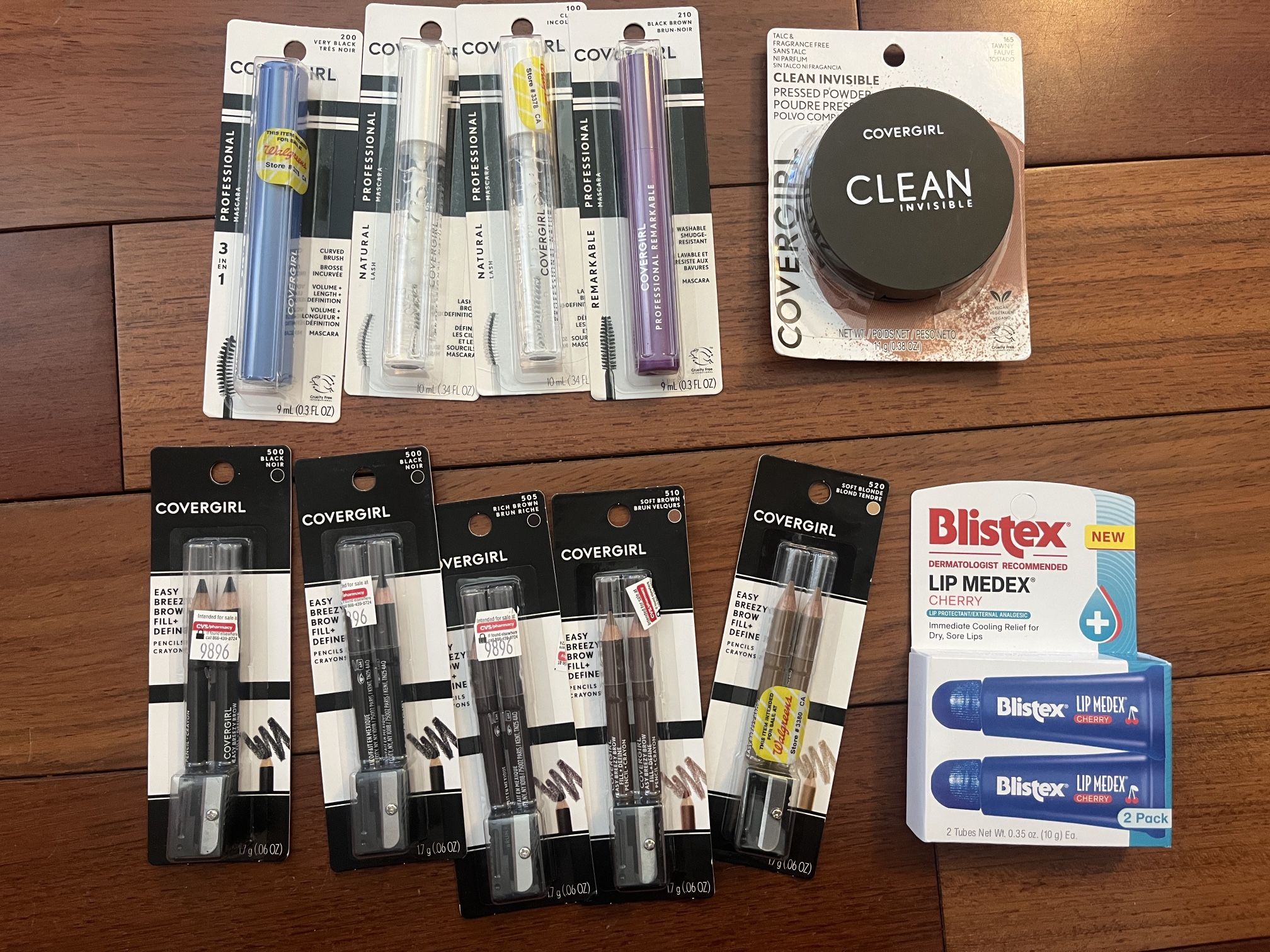 Beauty Items $2/each