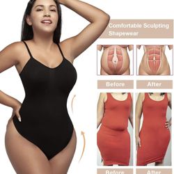 Women Bodysuit Tummy Control Shapewear 