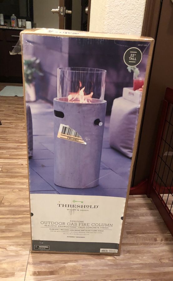 Outdoor Gas Fire Column For In Terrell Hills Tx Offerup Outdoor Gas Fire Column For In