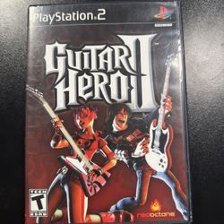 Guitar Hero II 2 (Sony PlayStation 2, 2006) PS2 CIB Complete w/ Manual