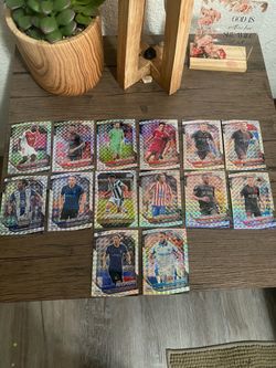 Panini Prizm FIFA Soccer Cards Lot of 14