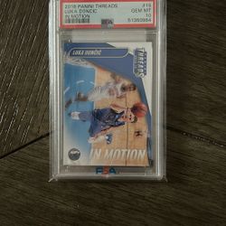 Psa 10 Luka Rookie Card In Motion 