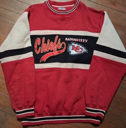 Vintage Logo 7 Kansas Ciry Chiefs Sweatshirt Stitched Huge Logo  90's