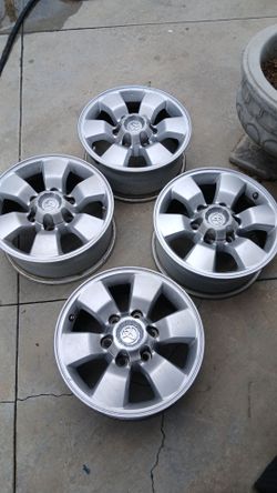 Toyota 6 lug 16 inch rims