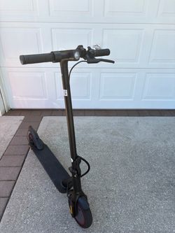 Black Electric Scooter
