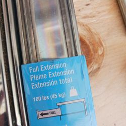 Drawer Glides Brand New 18 In Ball Bearings