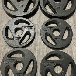 Cap Barbell Olympic Plates