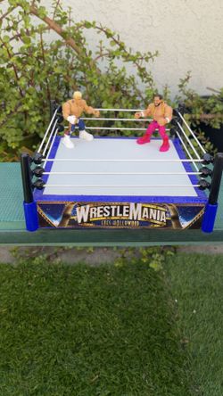 2023 Mattel WWE Knuckle Crunchers WrestleMania Hollywood with WWE Knuckle Crunchers Seth Rollins Action Figure & WWE Action Figure Knuckle Crunchers C
