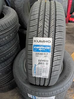 SET DE LLANTAS NUEVAS KUMHO 225 65 17