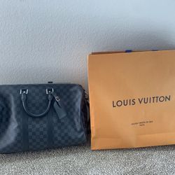 Louis Vuitton Keepall Bag Travel Bag 