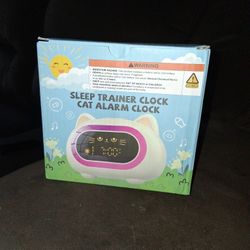 Alarm Cat Clock
