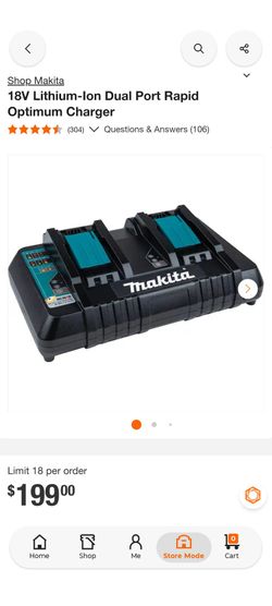 Makita
18v Rapid Optimum Charger