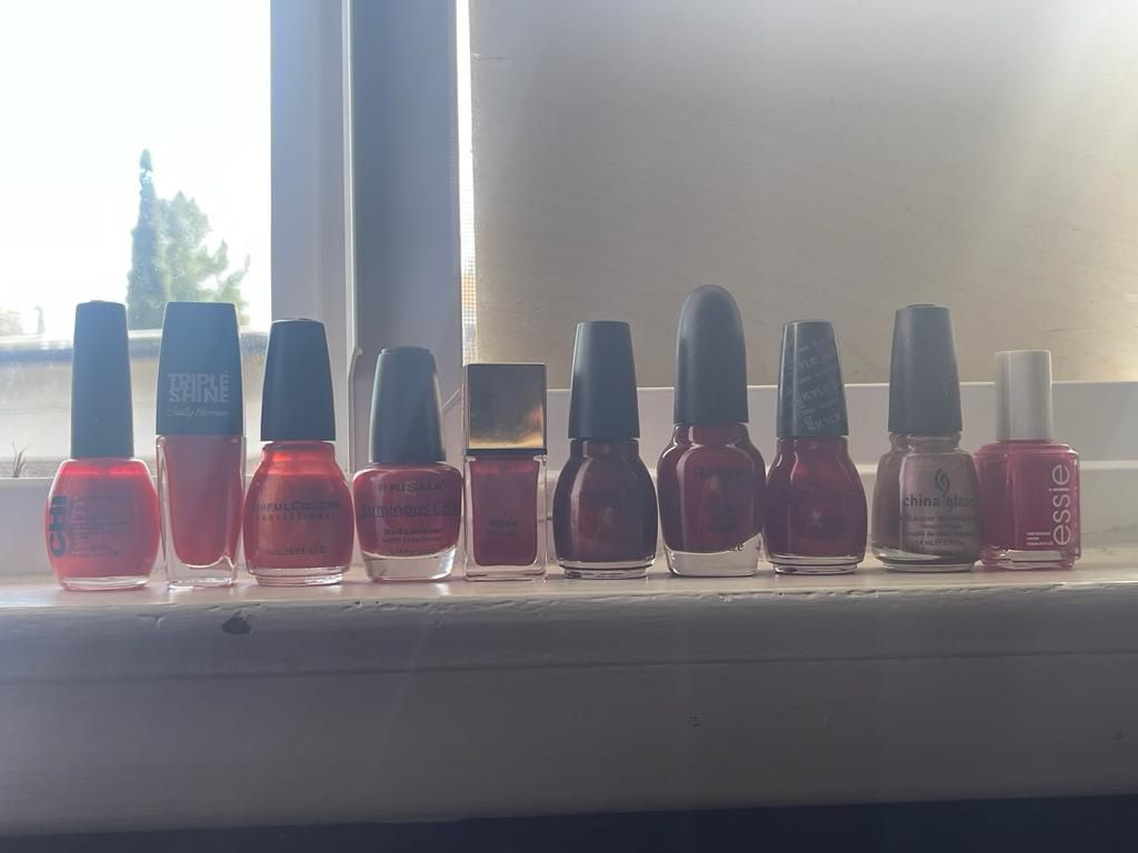 variety of beauty products