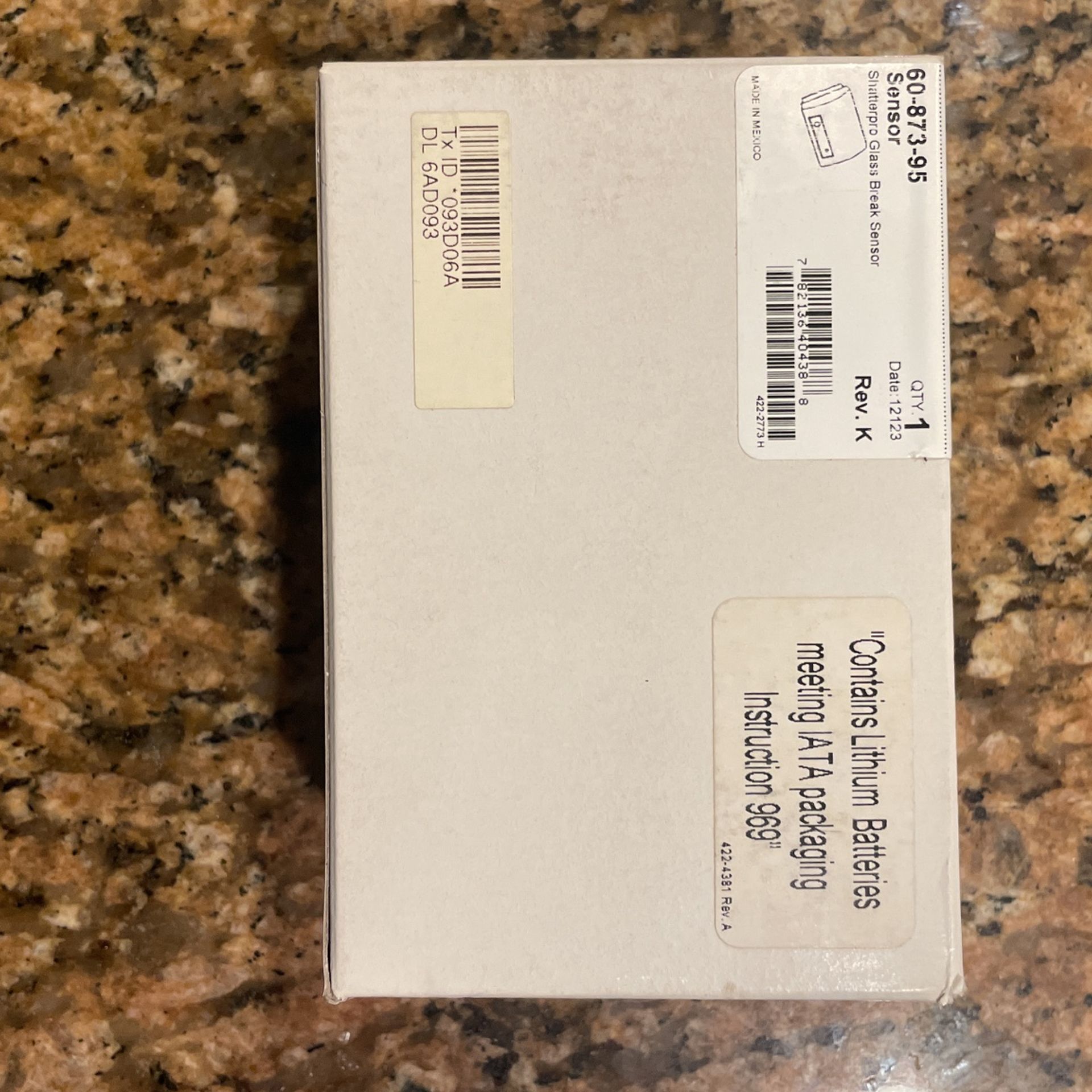 Interlogix Shatter Glasss Break Sensor Nx-488