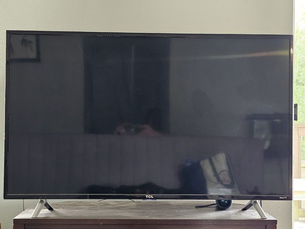 TCL Roku Smart TV 49" 4K UHD – $120 OBO