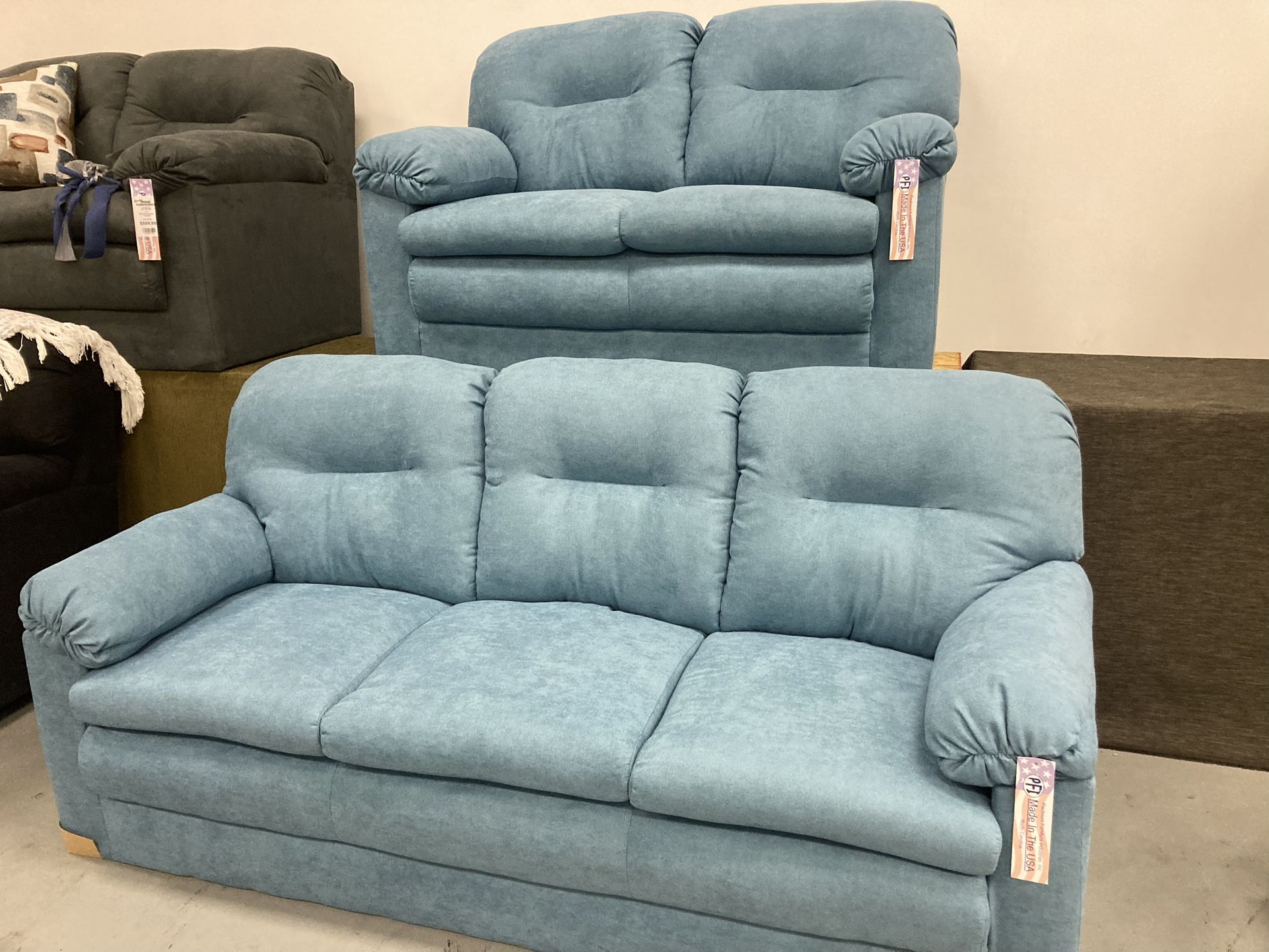 New Sofa And Loveseat Set