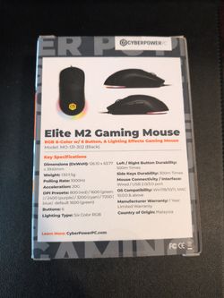 CyberPowerPC Elite M2 Gaming Mouse