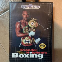 Sega Génesis Evander Holyfield Boxing 