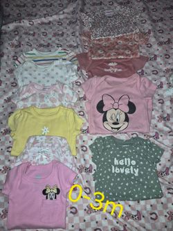 Baby girl onesie tops