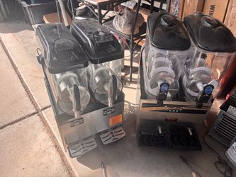 Vevor Commercial Dual-Bowl Slush Machine Lot of 2