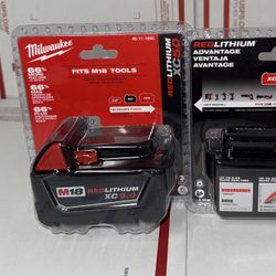 Milwaukee M18 5.0xc Battery. Model #48-11-1850. (1 Battery)