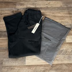 Black essentials Pants