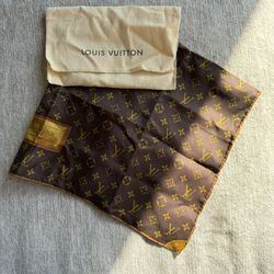 Louis Vuitton - Carre Monogram Classique Silk Scarf