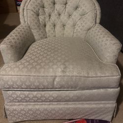Vintage 1(contact info removed) reclining chair with original fabric
