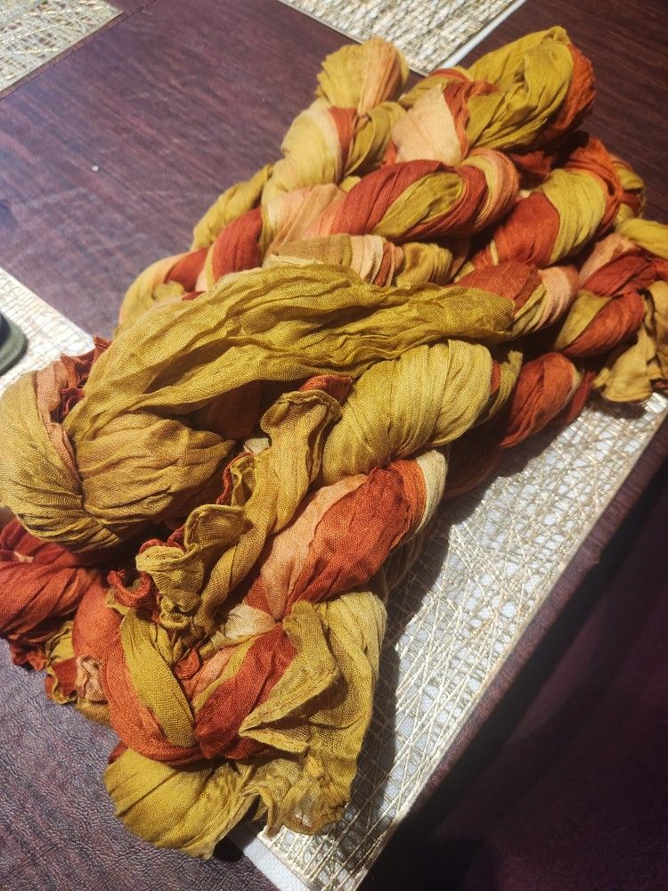 Orange And Yellow Table Runners