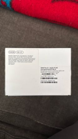 Apple Tv 4k (64Gb 3rd generation )