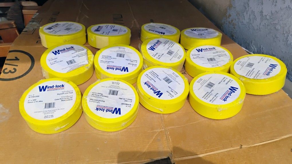 Drywall Tape 13 Available Now $100 Firm Price CASH