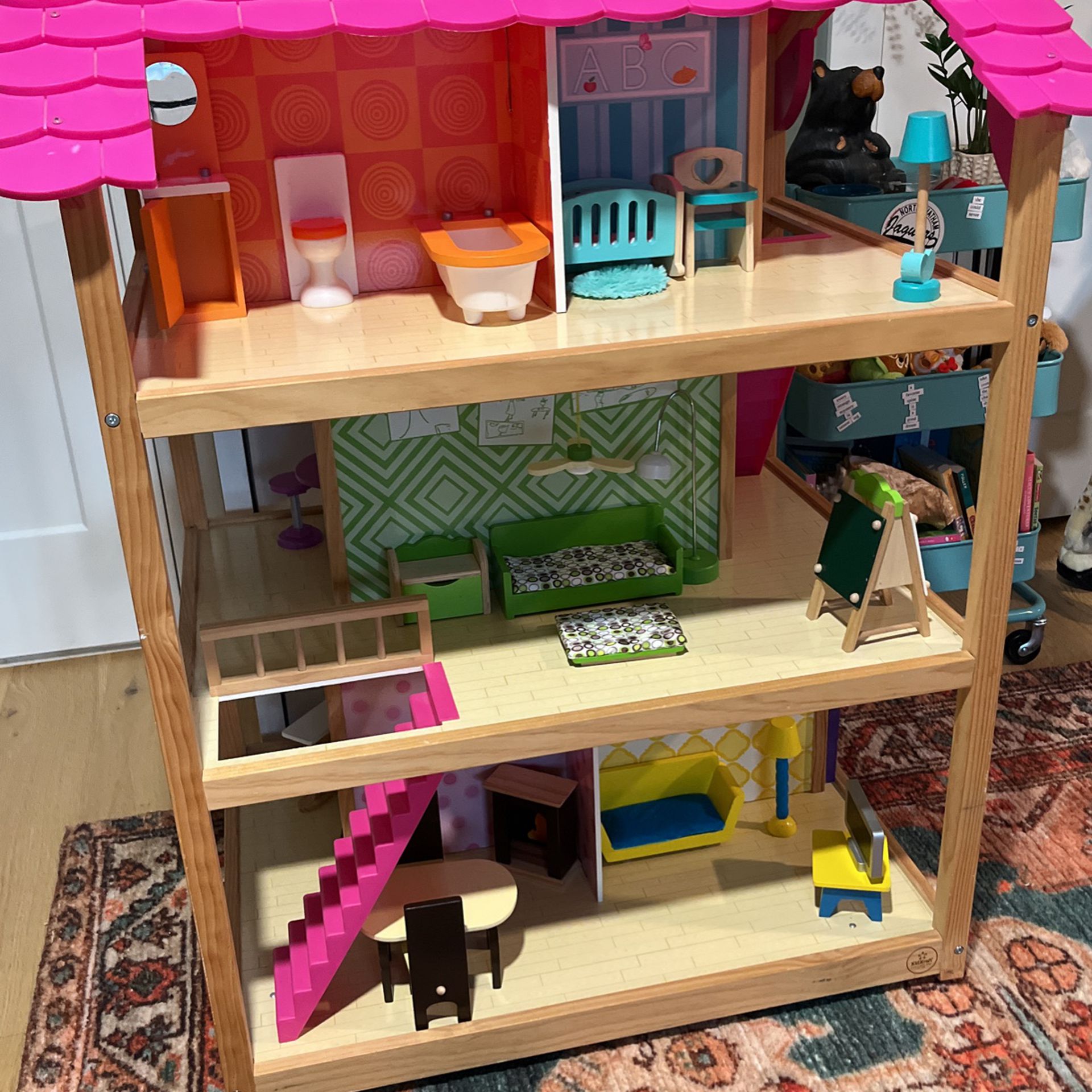 Kidcraft Deluxe Doll House & Furniture